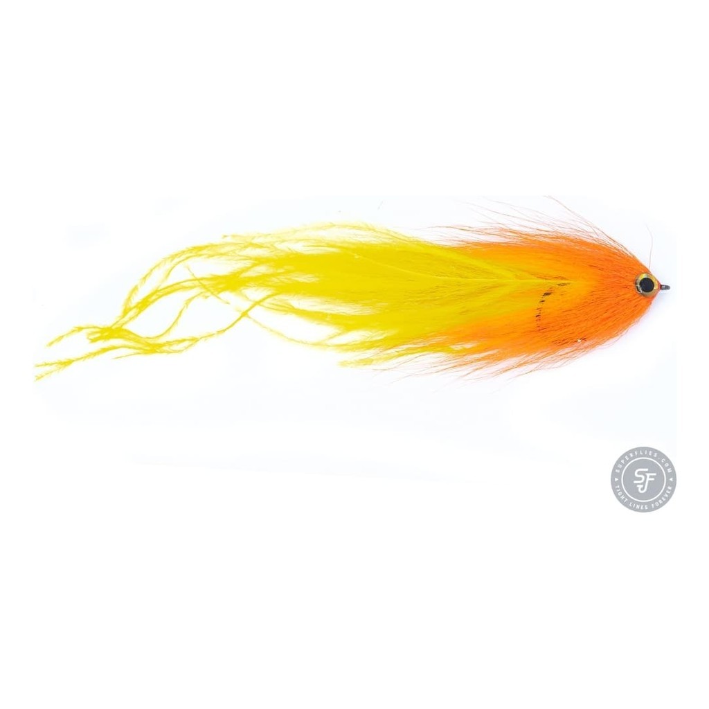 Vision Pike - Beast Orange/Yellow fly #6/0 i gruppen Madding / Fluer / Geddefluer hos Sportfiskeprylar.se (A276900148-60)