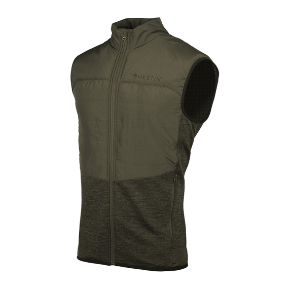 Westin Thermo Knit Vest Beluga Green i gruppen Beklædning og fodtøj / Beklædning / Veste hos Sportfiskeprylar.se (A291-1162-Sr)