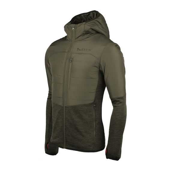 Westin Thermo Knit Jacket Beluga Green i gruppen Beklædning og fodtøj / Beklædning hos Sportfiskeprylar.se (A292-1162-Sr)