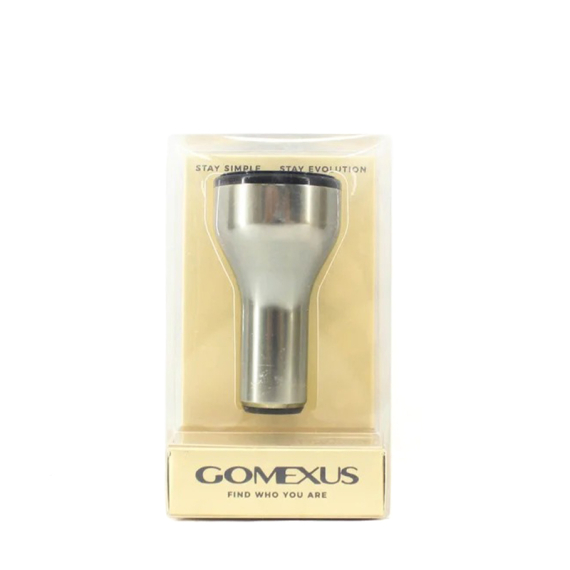 Gomexus 27mm Aluminum Reel Power Knob Silver/Black i gruppen Hjul / Tilbehør fiskehjul / Hjul håndtag hos Sportfiskeprylar.se (A30LTNBK)