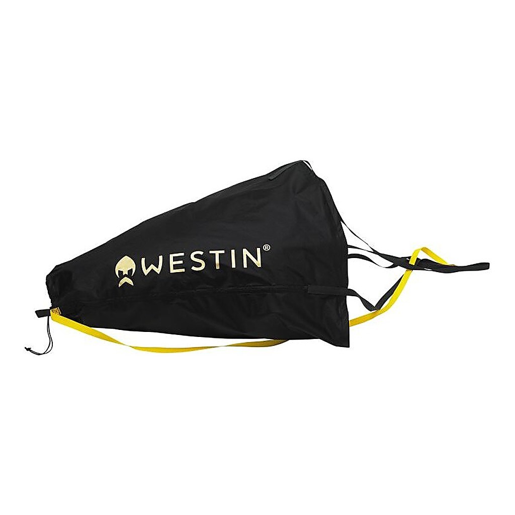Westin W3 Drift Sock Large Black/High Viz. Yellow i gruppen Udstyr og tilbehør / Drivankre hos Sportfiskeprylar.se (A43-388-L)