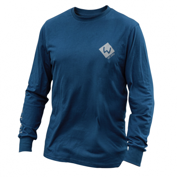 Westin Pro Long Sleeve XXL Navy Blue i gruppen Beklædning og fodtøj / Beklædning / Sweatere / Langærmede T-shirts hos Sportfiskeprylar.se (A69-504-XXL)