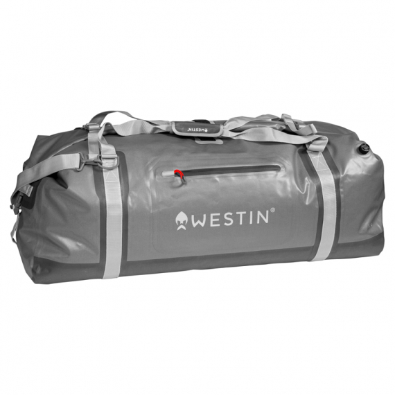 Westin W6 Roll-Top Duffelbag Silver/Grey Large i gruppen Opbevaring / Tackle-tasker / Grejtasker hos Sportfiskeprylar.se (A83-595-L)