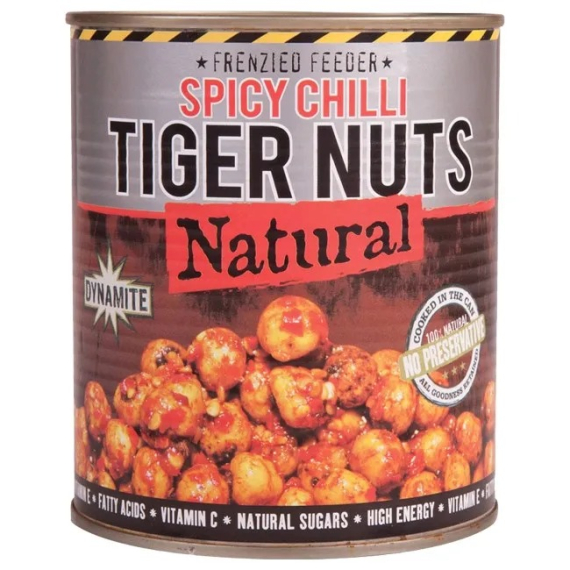 Dynamite Baits Frenzied Tiger Nuts Chilli Can 750g i gruppen Madding / Boilies, krogagn og forfoder / Partikler hos Sportfiskeprylar.se (ADY040292)