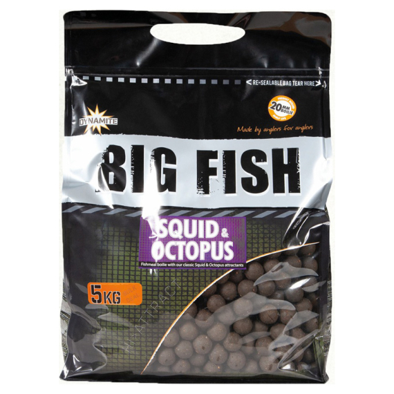 Dynamite Baits Squid & Octopus Boilies 5kg 15mm i gruppen Madding / Boilies, krogagn og forfoder / Boilies hos Sportfiskeprylar.se (ADY041538)
