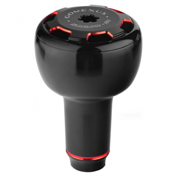 Gomexus 27mm Aluminum Reel Power Knob Black/Red i gruppen Hjul / Tilbehør fiskehjul / Hjul håndtag hos Sportfiskeprylar.se (AS30BKRD)