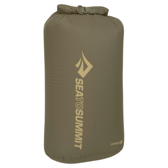Sea To Summit Eco Lightweight Drybag 20L Olive i gruppen Opbevaring / Vandtætte tasker hos Sportfiskeprylar.se (ASG012011-060329)