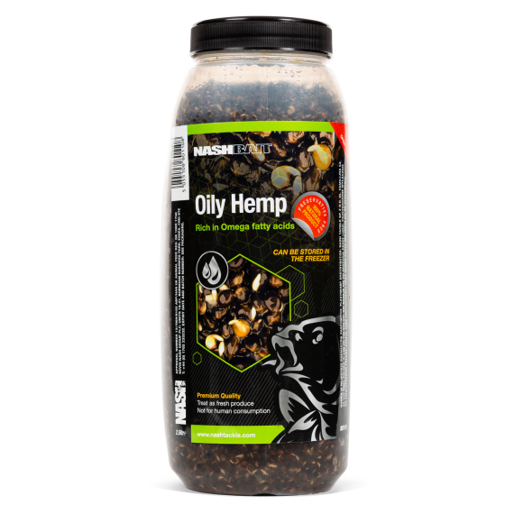 Nash Oily Hemp 2.5l i gruppen Madding / Boilies, krogagn og forfoder / Partikler hos Sportfiskeprylar.se (B0110-TP)