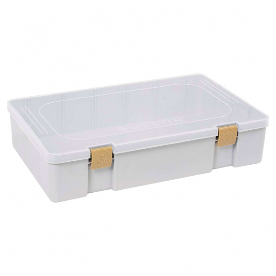 Westin W3 Game Tackle Box 36x22,5x8cm Grey/Clear i gruppen Opbevaring / Tackle-bokse / Maddingæsker hos Sportfiskeprylar.se (B03-706-036)