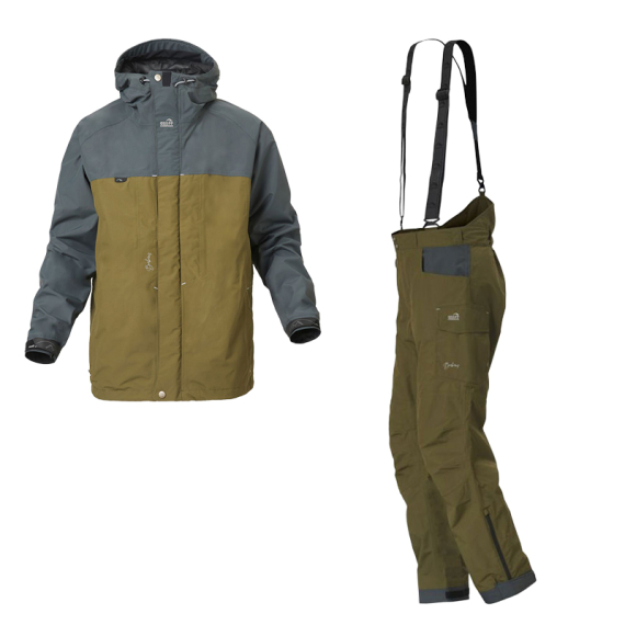 Geoff Anderson Barbarus 2 Suit - Green i gruppen Beklædning og fodtøj / Beklædning / Fiskedragter hos Sportfiskeprylar.se (BARBARUS2-PAKETGREEN)