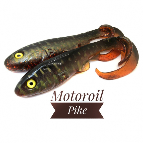 BoniBaits Happy Hybrid 24cm 57g - Motoroil Pike i gruppen Madding / Softbaits / Gedde softbaits hos Sportfiskeprylar.se (BBHH29)