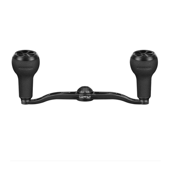 Gomexus 100mm Aluminum Handle for baitcasting Reel Black/Black i gruppen Hjul / Tilbehør fiskehjul / Hjul håndsving hos Sportfiskeprylar.se (BD100H27BKBK2r)