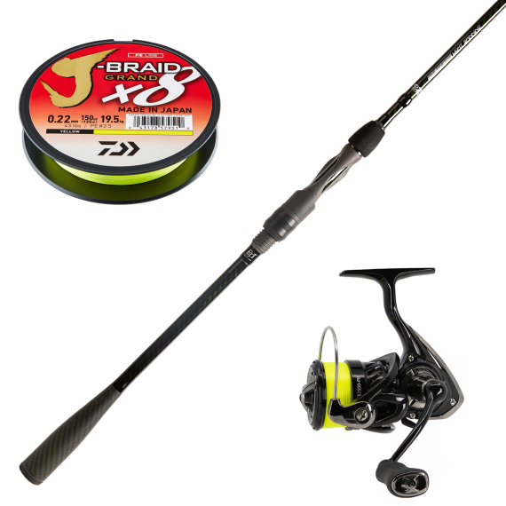 BFT Ninety Two Pike Finesse 7\'6\'\' -60g Pitch Black Combo i gruppen Sæt / Spinnesæt / Gedde Spinnesæt hos Sportfiskeprylar.se (BFTPIKEFINESSECOMBO)