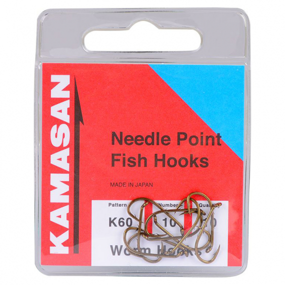 Kamasan K60 - Worm Hook i gruppen Kroge og endegrej / Kroge / Specimen kroge hos Sportfiskeprylar.se (BK60-200r)