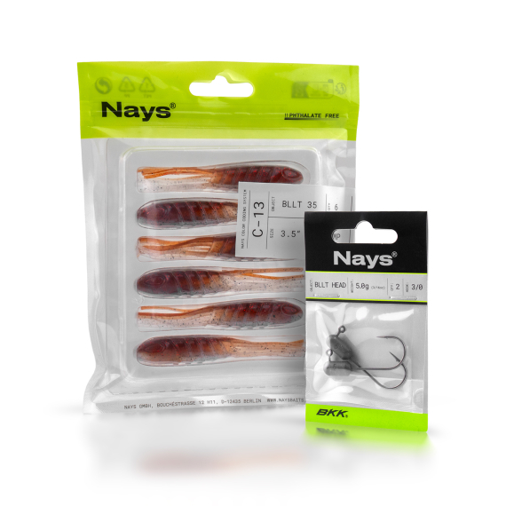 Nays BLLT Bundle i gruppen Madding / Softbaits / Soft Jerkbait & Pintails hos Sportfiskeprylar.se (BLLTBUNDLE)