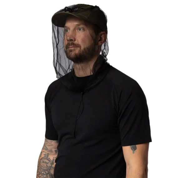 Beyond Nordic BN418 Mosquito Net Black i gruppen Beklædning og fodtøj / Kasketter og hovedbeklædning / Myggenet hos Sportfiskeprylar.se (BN418-BLACK-OS)