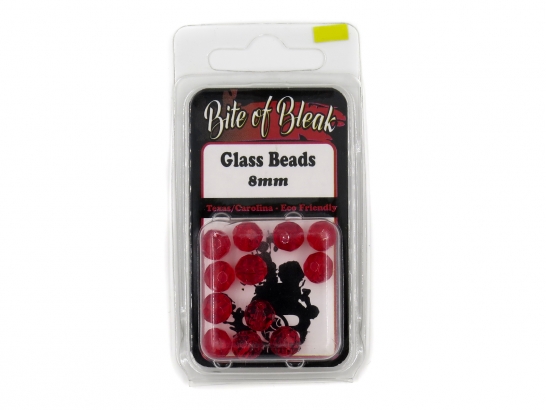Bite Of Bleak - Glass Beads, 6mm 15-pack i gruppen Kroge og endegrej / Rig tilbehør / Perler og kugler hos Sportfiskeprylar.se (BOB-00-0151)