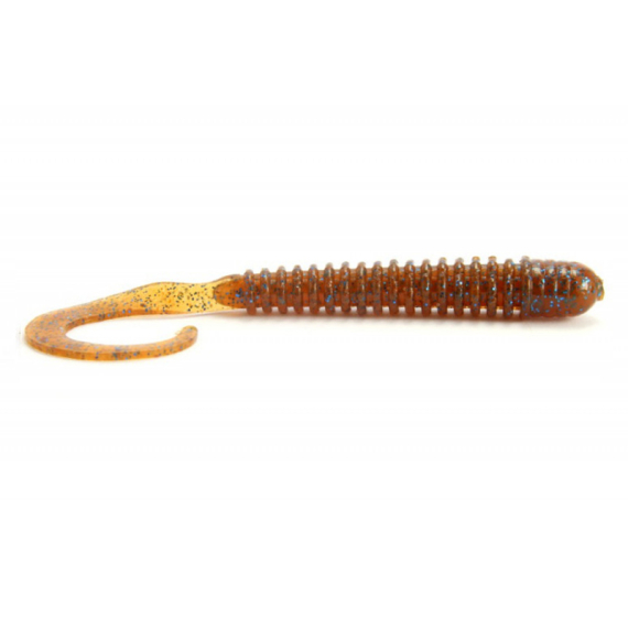 Noike Ring Curly 3\'\' 7,5cm (12-pack) - Cinnamon Blue Flake i gruppen Madding / Softbaits / Aborre softbaits og sandard softbaits hos Sportfiskeprylar.se (BOB-NOIKE-0332)