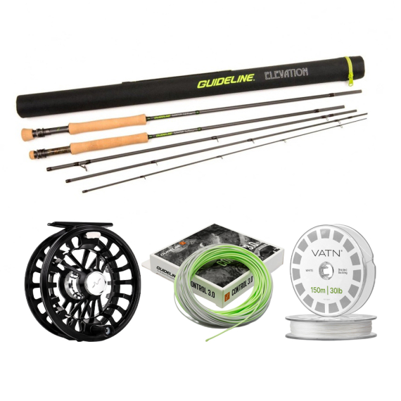 Guideline Elevation Control 3.0 Flugset 9\' #4 i gruppen Sæt / Fluefiskeri Sæt / Fluefiskesæt til én hånd hos Sportfiskeprylar.se (BUNDLE105313GL2026CTRL)