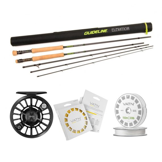 Guideline Elevation M2 Dry Fly+ Flugset 9\' - #6 i gruppen Sæt / Fluefiskeri Sæt / Fluefiskesæt til én hånd hos Sportfiskeprylar.se (BUNDLE105315GL2026DRY)