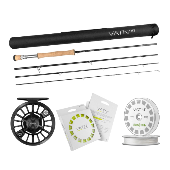 VATN M2 Allround Taper+ Flugset 9\' - #7 i gruppen Sæt / Fluefiskeri Sæt / Fluefiskesæt til én hånd hos Sportfiskeprylar.se (BUNDLEVATNM29072026ART)