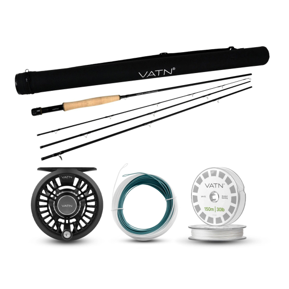 VATN M1 Coastal+ Flugset - 9\' #6 i gruppen Sæt / Fluefiskeri Sæt / Fluefiskesæt til én hånd hos Sportfiskeprylar.se (BUNDLEVATNST962026COASTAL)