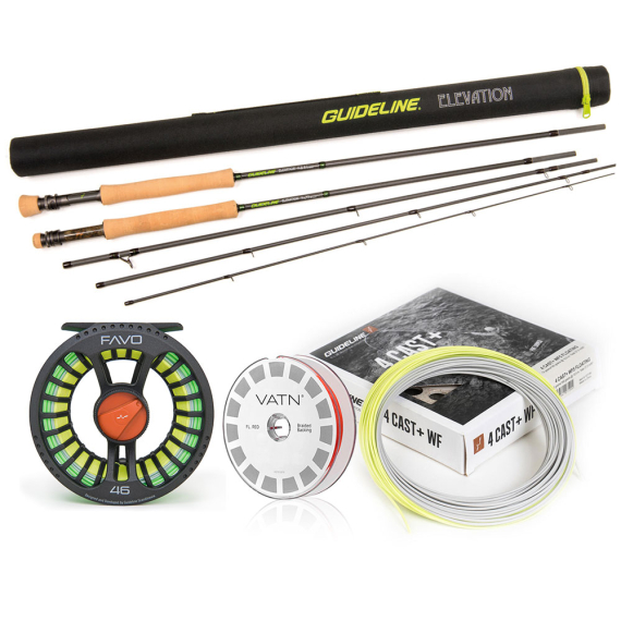 Guideline Elevation Outfit # 4 i gruppen Sæt / Fluefiskeri Sæt / Fluefiskesæt til én hånd hos Sportfiskeprylar.se (BUNDLE_105313P)
