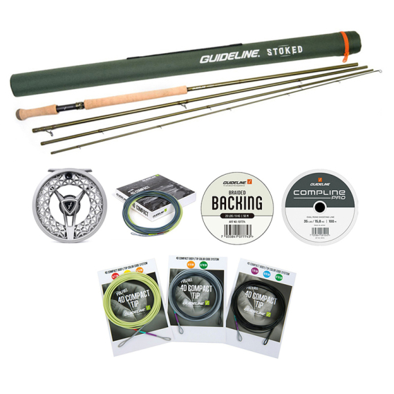 Guideline Stoked Tvåhands Fly Combo - 12\' #7/8 i gruppen Sæt / Fluefiskeri Sæt / Fluefiskesæt til to hænder hos Sportfiskeprylar.se (BUNDLE_105844GLDH)