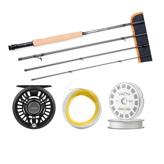 Guideline Rivolt Dry Fly Taper+ Flugset - 9\' #6 i gruppen Sæt / Fluefiskeri Sæt / Fluefiskesæt til én hånd hos Sportfiskeprylar.se (BUNDLE_111163GL_2026_DRY)