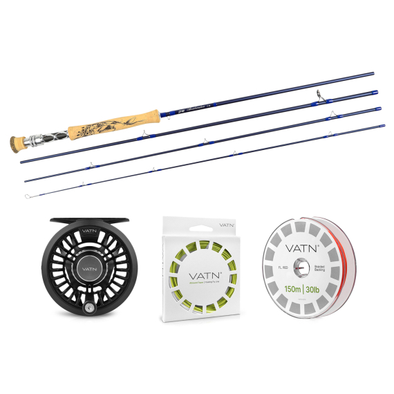 Pool 12 Accelerator / VATN Dry Fly Fly Combo - 9\' #6 i gruppen Fiskemetoder hos Sportfiskeprylar.se (BUNDLE_20258555FLAR6F)