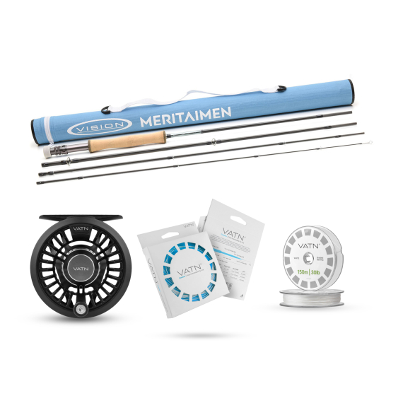 Vision Meritaimen Coastal+ Combo - 9\' #5 i gruppen Sæt / Fluefiskeri Sæt / Fluefiskesæt til én hånd hos Sportfiskeprylar.se (BUNDLE_VMT4905COASTALPLUS)