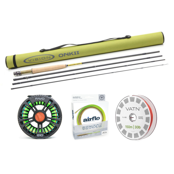 Vision ONKII Universal Taper Combo - 9\' #5 i gruppen Sæt / Fluefiskeri Sæt / Fluefiskesæt til én hånd hos Sportfiskeprylar.se (BUNDLE_VOI4905AIRFLO)