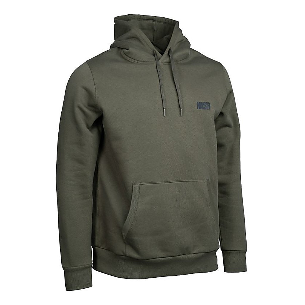 Nash Make It Happen Carp Logo Hoody Green i gruppen Beklædning og fodtøj / Beklædning / Sweatere / Hættetrøjer hos Sportfiskeprylar.se (C2252r)