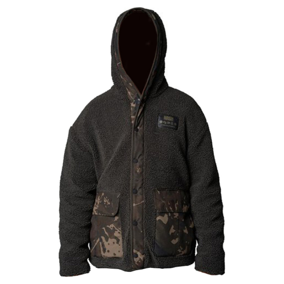 Nash ZT Sherpa Fleece Hoody i gruppen Beklædning og fodtøj / Beklædning / Sweatere / Fleecesweatere hos Sportfiskeprylar.se (C6450r)