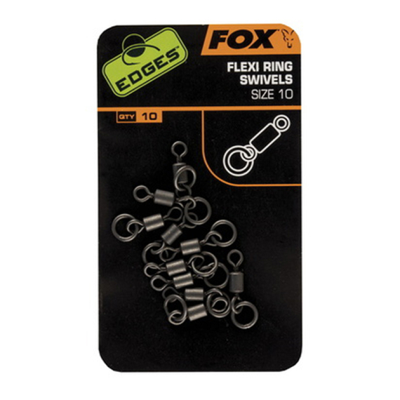 Fox Edges Flexi Ring Swivel i gruppen Kroge og endegrej / Rig tilbehør / Andet rigtilbehør hos Sportfiskeprylar.se (CAC529r)