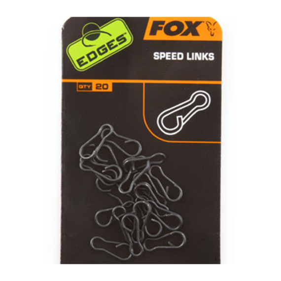 Fox Edges Speed Links 20-pack i gruppen Kroge og endegrej / Rig tilbehør / Andet rigtilbehør hos Sportfiskeprylar.se (CAC532)