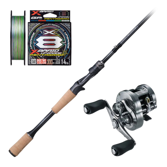 Jackall X Shimano Poison Glorious & Conquest DC Combo 6\'10\'\' 7-21g i gruppen Sæt / Kastesæt / Kastesæt Aborre hos Sportfiskeprylar.se (CALCUTTAGLORIOUSSET)