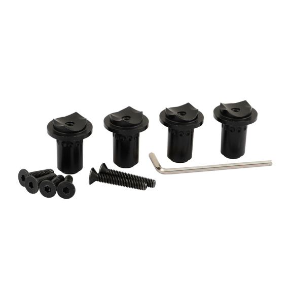 Fox Black Label QR Conversion Kit i gruppen Udstyr og tilbehør / Rod Pods, Rod Rests & Banksticks / Stage stands, adaptere og tilbehør hos Sportfiskeprylar.se (CBB029)