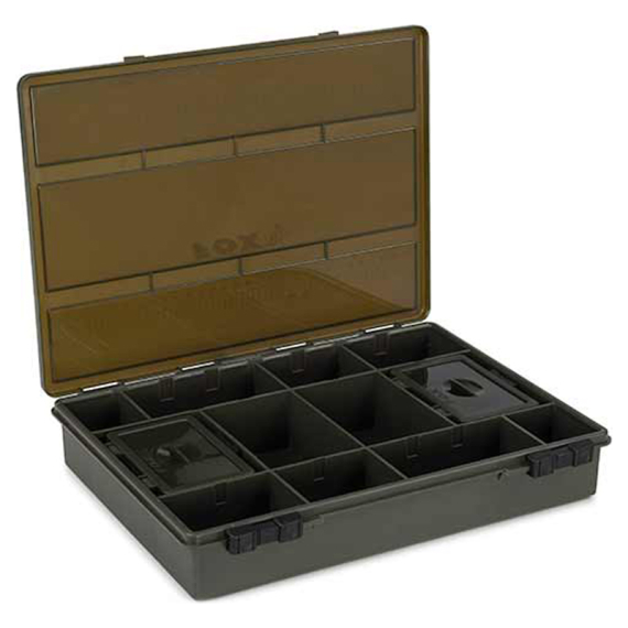 Fox EOS Carp Tackle Box Loaded - Large i gruppen Opbevaring / Tackle-bokse / Terminal tackle-opbevarlng og udstyrsbokse hos Sportfiskeprylar.se (CBX097)