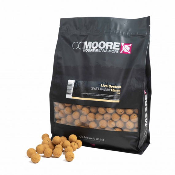 CC Moore Live System Boilies - 1kg i gruppen Madding / Boilies, krogagn og forfoder / Boilies hos Sportfiskeprylar.se (CCM-95418r)