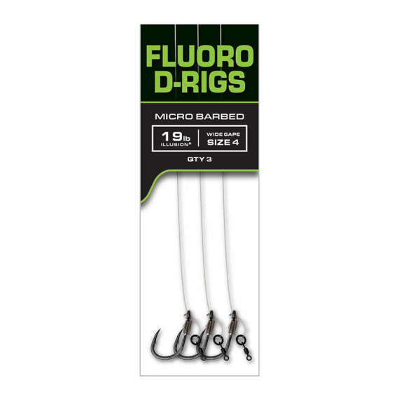 Fox Carp Ready Rigs Fluoro D-Rig i gruppen Kroge og endegrej / Færdiglavede rigs hos Sportfiskeprylar.se (CCR204r)