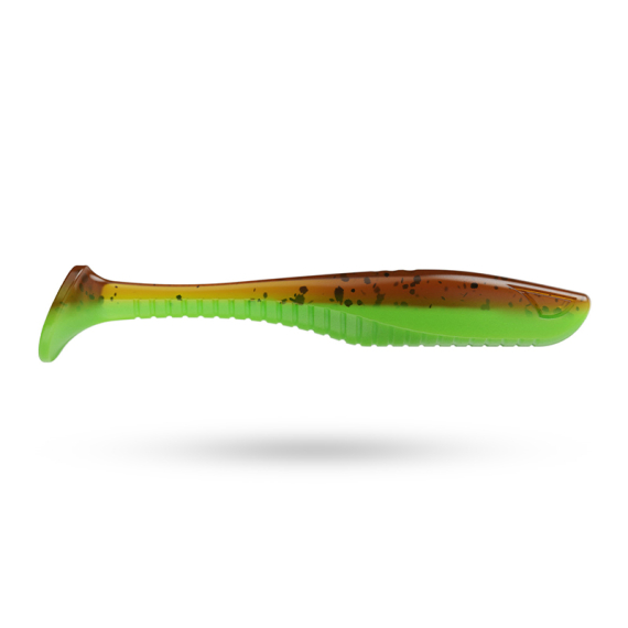Capt\'n Greenfin Paddle Tail i gruppen Madding / Softbaits / Aborre softbaits og sandard softbaits hos Sportfiskeprylar.se (CG-1051r)
