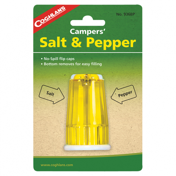 Coghlans Campers Salt & Pepper Shaker i gruppen Outdoor / Stormkøkken og køkkenredskaber / Køkkentøj hos Sportfiskeprylar.se (CG936BP)