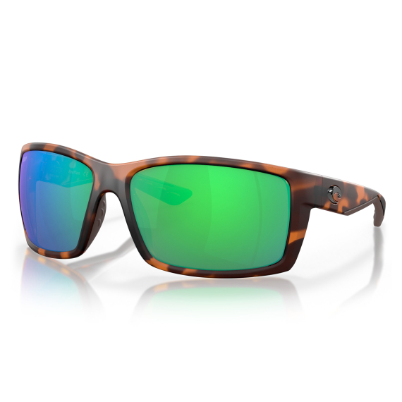 Costa REEFTON retro tortoise - green mirror 580P i gruppen Beklædning og fodtøj / Briller / Polaroidbriller hos Sportfiskeprylar.se (CO-RFT66-OGMP)