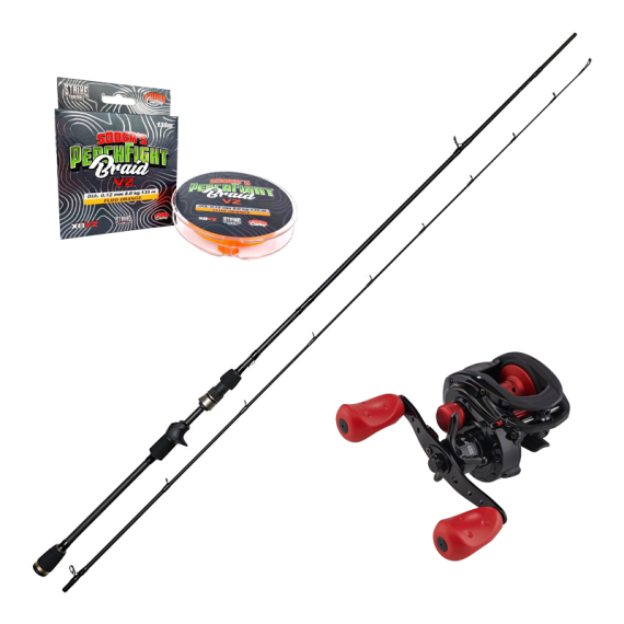 Westin W3 Finesse Crank-T 2nd & Abu Garcia Max X Combo i gruppen Sæt / Kastesæt / Kastesæt Aborre hos Sportfiskeprylar.se (CRANKW3BLACKMAXCOMBO)