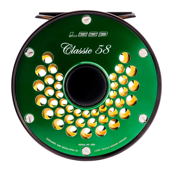 Loop Classic Reel Ported Verdant i gruppen Hjul / Fluehjul og ekstra spoler / Fluehjul hos Sportfiskeprylar.se (CRG5-8PLr)