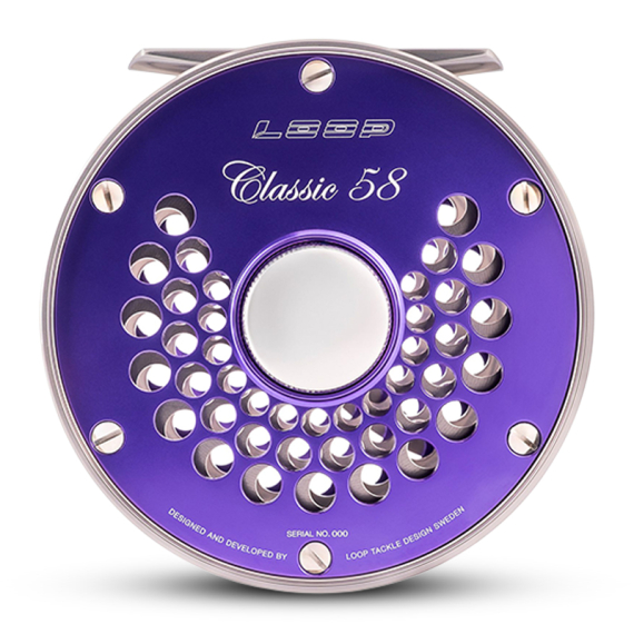 Loop Classic Reel Ported Twilight i gruppen Hjul / Fluehjul og ekstra spoler / Fluehjul hos Sportfiskeprylar.se (CRV5-8PLr)
