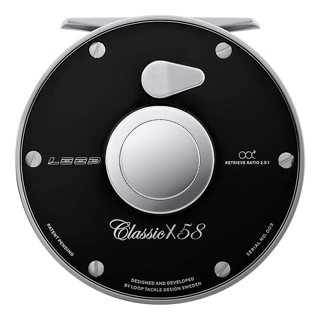 Loop Classic X Reel Black i gruppen Hjul / Fluehjul og ekstra spoler / Fluehjul hos Sportfiskeprylar.se (CRXB5-8Lr)