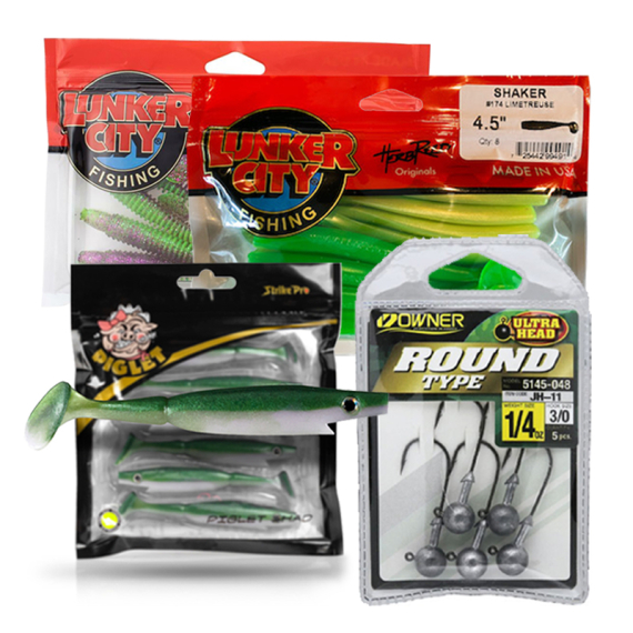 CWC Softbait Pack Perch i gruppen Madding / Maddingsæt hos Sportfiskeprylar.se (CWCJIGGPAKET)