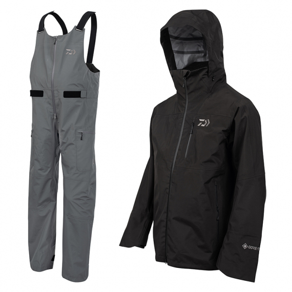 Daiwa Gore-Tex Clothing Set, Black/Grey i gruppen Beklædning og fodtøj / Beklædning / Fiskedragter hos Sportfiskeprylar.se (DAIWAGTXSET)